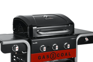Char-Broil 3 Burner Gas2Coal 2.0 Hybrid Gas & Charcoal BBQ (140925)