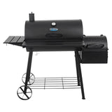 Char-Griller King-Griller Smokin' Ace Charcoal Grill and Offset Smoker E3018