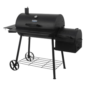 Char-Griller King-Griller Smokin' Ace Charcoal Grill and Offset Smoker E3018