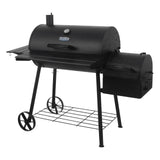 Char-Griller King-Griller Smokin' Ace Charcoal Grill and Offset Smoker E3018