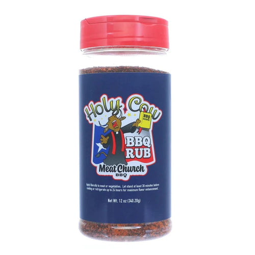 BEST BEFORE DATE 180925 Holy Cow BBQ Rub Meat Church 340g